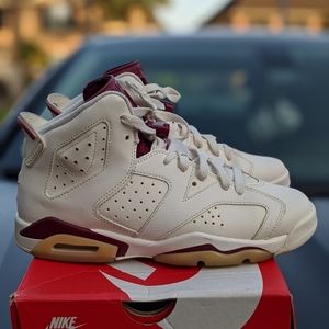 Size 6.5Y Jordan Maroon 6s